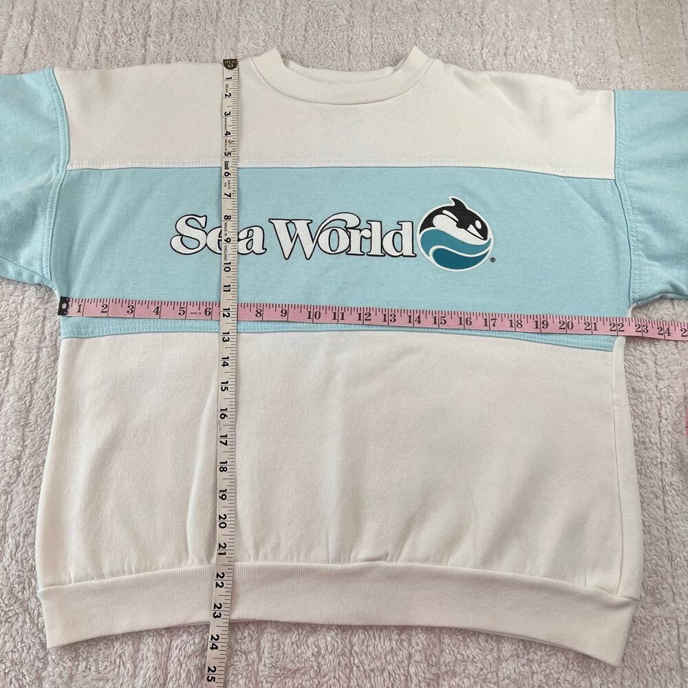 Pacific Playwear Sea World Vintage Sea World Sweatshirt women's size Large USA - Picture 3 of 6